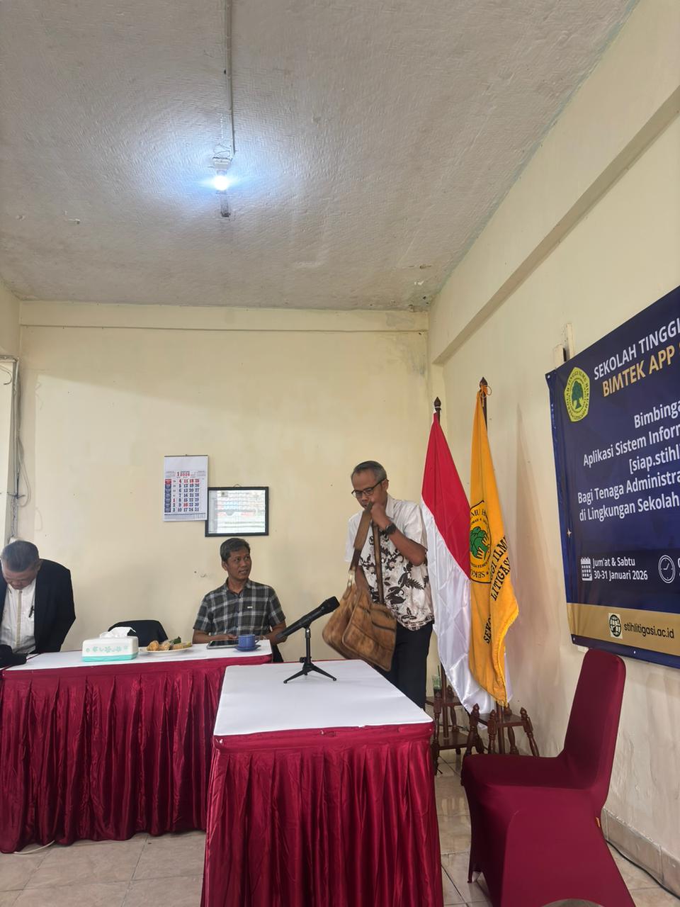 BIMBINGAN TEKNIS  APLIKASI Sistem Informasi Akademik terPadu (siap.stihlitigasi.ac.id)